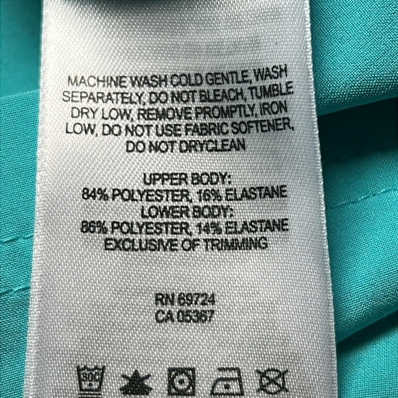Columbia Omni Shade Sun Protection Teal Dress. Size Medium. - Picture 11 of 11